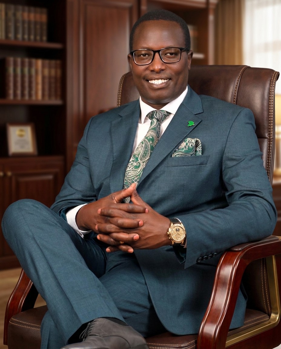 Portrait of Sialo Kimiring, Founder, Group President and CEO, Kingdom Group Holding leadership